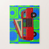 HIPPIE RETRO VAN JIGSAW PUZZLE (Vertikal)
