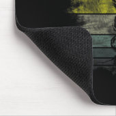 Hippie Retrowave Vintage Baumumarmer Goa Gothic Re Mousepad (Ecke)