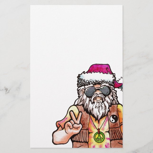 Hippie Santa (Vorderseite)