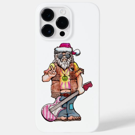Hippie Santa Case-Mate iPhone Hülle (Rückseite)