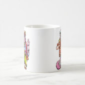 Hippie Santa Couple Kaffeetasse (Mittel)