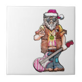 Hippie Santa Fliese (Vorderseite)