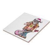 Hippie Santa Fliese (Seite)