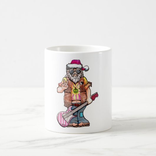 Hippie Santa Kaffeetasse (Mittel)