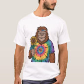 Hippie Sasquatch T-Shirt (Vorderseite)