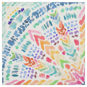 HIPPIE-SCHWINGUNGEN Regenbogen-Mandala Stoff