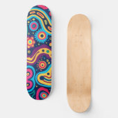 Hippie Skateboard (Vorderseite)