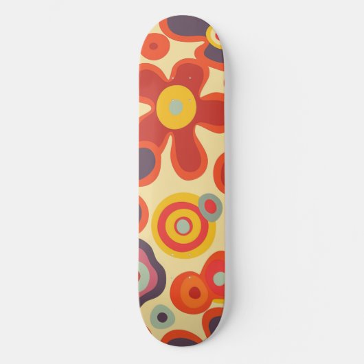 Hippie Skateboard (Vorderseite)