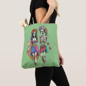 Hippie Skeleton Couple Tasche (Von Nahem)