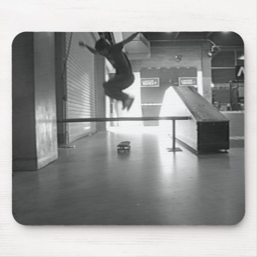 Hippie springen mousepad (Vorne)