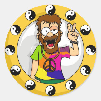 Hippie Stickers