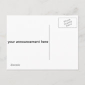 Hippie-Stil Ruhe und Liebe Postkarte (Rückseite)