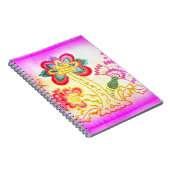 Hippie-Style Palm Notizbuch Notizblock (Rechte Seite)