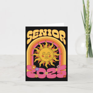 Hippie Sunshine Cl von 2025 Senior 25 Grad zurück Karte