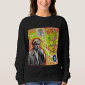 Hippie Sweatshirt (Vorderseite)