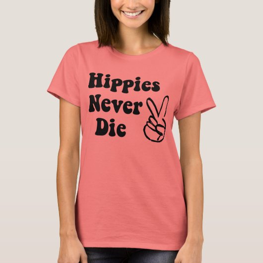 Hippie-T - Shirt (Vorderseite)