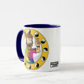 Hippie-Tasse 1 Tasse (Vorderseite Links)