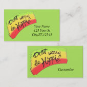 Hippie Thunder_Cove Visitenkarte (Vorne/Hinten)