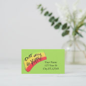 Hippie Thunder_Cove Visitenkarte (Stehend Vorderseite)