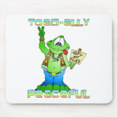 Hippie Toad Mousepad (Vorne)