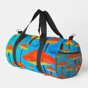 Hippie-Träumereien Retro-Vibe Enchanting Pilze Duffle Bag