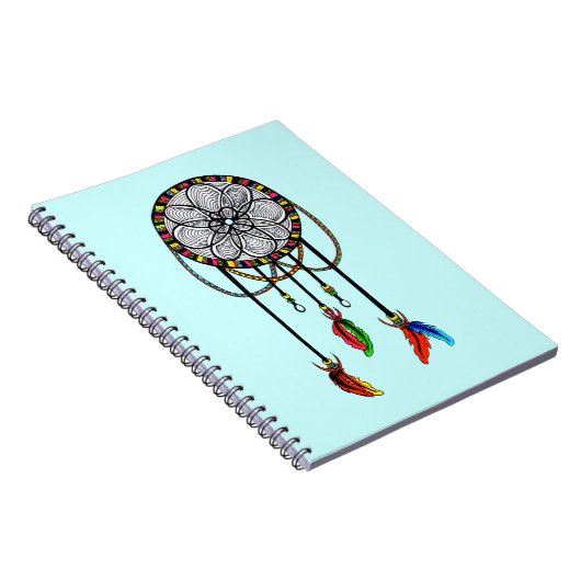 Hippie-Traumfänger Notizblock (Rechte Seite)