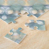 Hippie Trippy Eclectic Pastel Boho Groovy Mandala Puzzle (Seite)