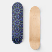 Hippie Trippy Kaleidoscope Dreams Skateboard (Vorderseite)