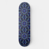 Hippie Trippy Kaleidoscope Dreams Skateboard (Vorderseite)