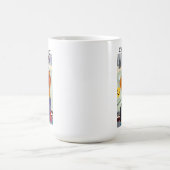 Hippie-Tuxedo-Katze Cat Daddy Kaffeetasse (Mittel)