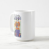 Hippie-Tuxedo-Katze Cat Daddy Kaffeetasse (Vorderseite Links)