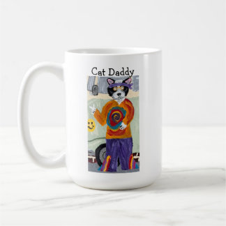 Hippie-Tuxedo-Katze Cat Daddy Kaffeetasse