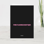 HIPPIE TYP BIRTHDAY CARD KARTE (Rückseite)