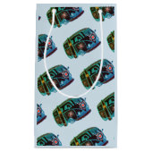 Hippie Van Art Custom Geschenktasche Kleine Geschenktüte (Vorderseite)