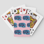 Hippie Van Classic Spielkarten (Rückseite)