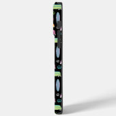 Hippie-Van-Friedenszeichen Trippy-Monogramm Case-Mate iPhone Hülle (Rückseite / Links)