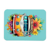 Hippie Van Magnet (Horizontal)
