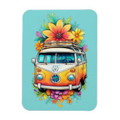 Hippie Van Magnet (Vertikal)