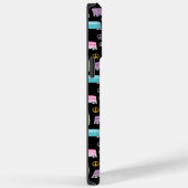 Hippie Van Peace Sign Trippy Monogram Case-Mate iPhone Hülle (Rückseite / Rechts)