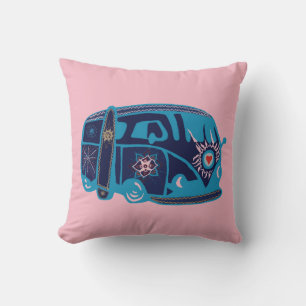 Hippie Van Throw Cushion 41 x 41 cm Kissen