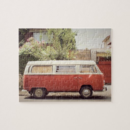 HIPPIE VAN VINTAG JIGSAW PUZZLE (Horizontal)