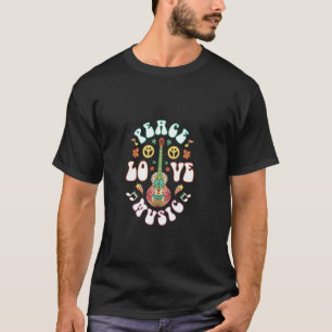 Hippie Vintag Retro Disco Party Festival 70er T-Shirt