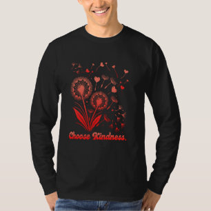 Hippie WÄHLE FREUNDLICHKEIT Flower Power Lustige L T-Shirt