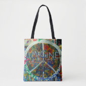 Hippie Wall Art Tasche (Vorderseite)