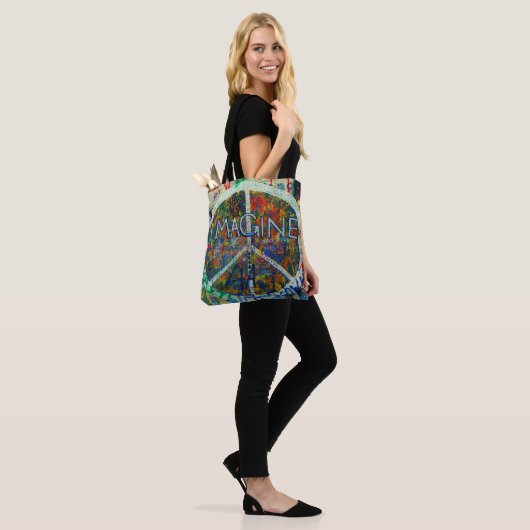 Hippie Wall Art Tasche (Am Model)