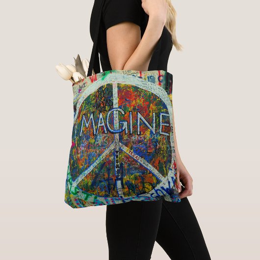 Hippie Wall Art Tasche