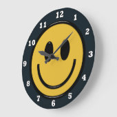 Hippie-Wanduhr Große Wanduhr (Winkel)