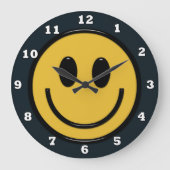 Hippie-Wanduhr Große Wanduhr (Vorderseite)