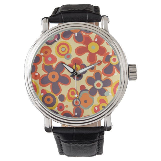Hippie Watch Armbanduhr (Vorderseite)