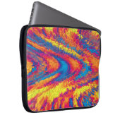 Hippie Wirbel...... Laptopschutzhülle (Vorne Rechts)